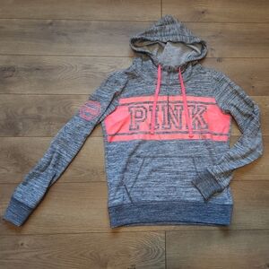 XS Victoria's secret pink half zip hoodie